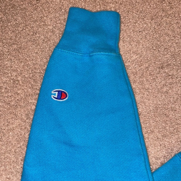 Champion hoodie blue men’s size M - Picture 3 of 3